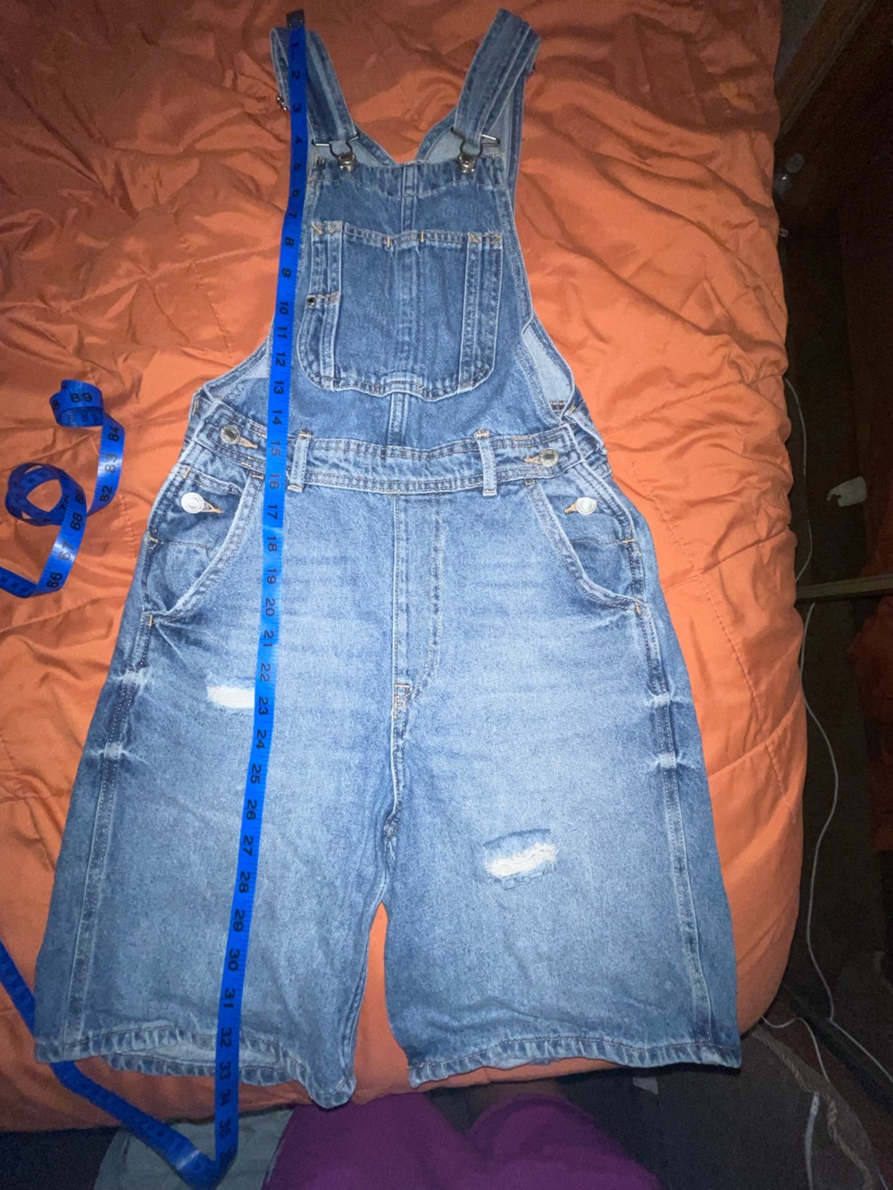 Classic Blue Distressed Women’s Jeans